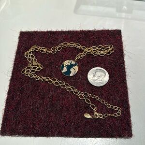 Sequin jewelry world pendant